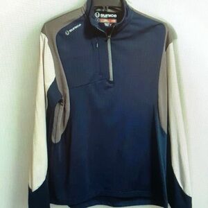 Sunice Men's Blue and Beige Performance Jacket